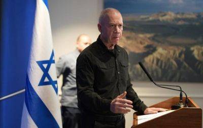 Йоав Галлант - Израиль заявил о новой фазе в войне с ХАМАС - korrespondent.net - Израиль - Палестина - Украина - Хамас
