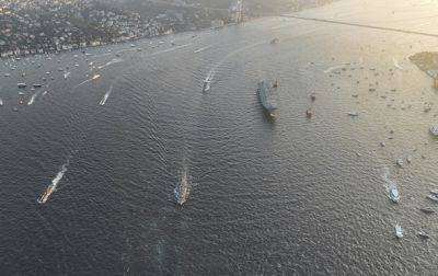 Тайип Эрдоган - В Турции прошел самый большой в истории парад военных кораблей - korrespondent.net - Украина - Турция - Стамбул
