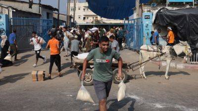 В сектор Газа в воскресенье прошли 33 грузовика с гуманитарной помощью - svoboda.org - Израиль - Палестина - Египет - Газа