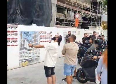 Видео: крики "Аллаху Акбар" на Дизенгоф во время обстрела - mignews.net - Израиль - Тель-Авив - Видео - Акбар