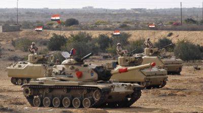 Египет направил танки и бронетехнику к границе с Сектором Газа - ru.slovoidilo.ua - Израиль - Египет - Украина - Хамас - Газа