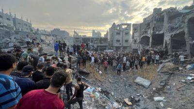 Даниэль Хагари - В лагере Джабалия на севере Газа десятки жителей стали жертвами ударов - svoboda.org - Израиль - Газа