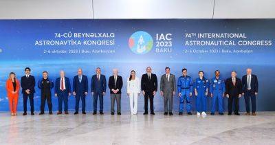 Ильхам Алиев - В Азербайджане прошла торжественная церемония открытия 74-го Международного астронавтического конгресса - dialog.tj - Израиль - Сша - Китай - Индия - Япония - Англия - Италия - Турция - Эмираты - Азербайджан - Саудовская Аравия - Баку - Президент