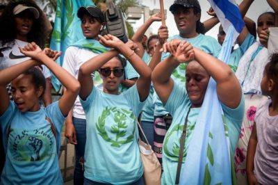 Нелегалы из Эритреи потребовали статус беженца на демонстрации в Тель-Авиве - nashe.orbita.co.il - Тель-Авив - Эритрея - Из