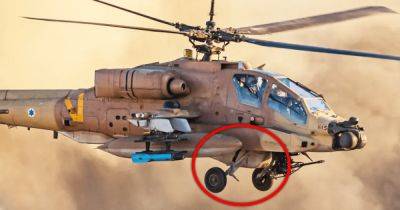 Особая версия: почему израильские вертолеты Apache имеют "выпуклость" под днищем (фото) - focus.ua - Израиль - Украина