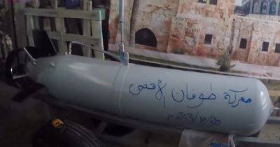 Сектора Газа - ХАМАС имеет в арсенале подводный беспилотник Al-Asef: на что способна торпеда (видео) - focus.ua - Израиль - Палестина - Украина - Хамас - Видео