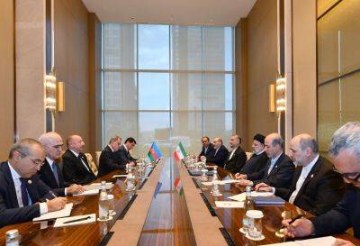 Ильхам Алиев - Мы очень рады тому, что Карабах после долгих лет вернулся на свою исконную территорию - Президент Ирана - trend.az - Иран - Азербайджан - Ташкент - Президент
