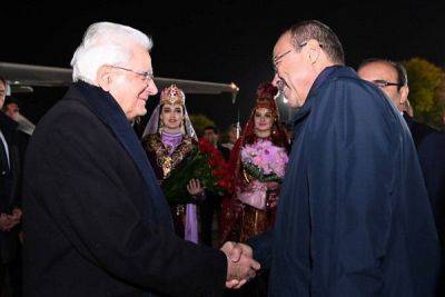 Шавкат Мирзиеев - Президент Италии прибыл в Узбекистан - trend.az - Италия - Узбекистан - Президент