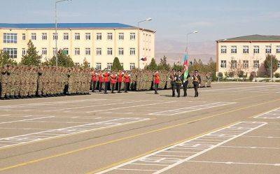 Гейдар Алиев - В Отдельной общевойсковой армии Азербайджана прошла церемония принятия присяги (ВИДЕО) - trend.az - Азербайджан