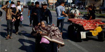 Рекордное количество людей покинули север сектора Газы за день — WSJ - nv.ua - Израиль - Палестина - Украина - Хамас