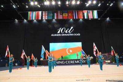 Вафа Бакаров - В Баку состоялось торжественное открытие 2-го Международного кубка "Оджаг" по художественной гимнастике (ФОТО) - trend.az - Азербайджан - Баку