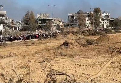 Толпы палестинцев бегут из больницы Шифа по гуманитарному коридору - mignews.net - Из