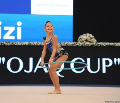 Заур Мустафаев - В Баку стартовал второй день соревнований 2-го Международного кубка "Оджаг" по художественной гимнастике (ФОТО) - trend.az - Баку