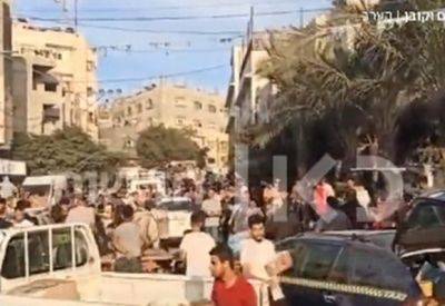Видео: ХАМАС безжалостно избивает людей у грузовика с продовольствием - mignews.net - Видео