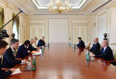 Ильхам Алиев - Президент Ильхам Алиев - Алиев - Президент Ильхам Алиев принял президента Парламентской ассамблеи ОБСЕ - trend.az - Азербайджан - Президент