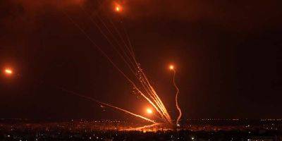 Массированный ракетный обстрел центра Израиля 13 ноября - detaly.co.il - Израиль - Тель-Авив - Гана - Газа