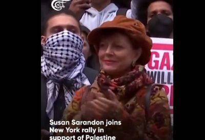 Сьюзан Сарандон - Сьюзан Сарандон оправдала кровавую бойню 7 октября - mignews.net - Израиль - Палестина - Нью-Йорк - Сша - New York - 7 Октября