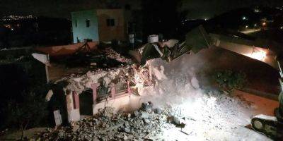 В Иудее и Самарии разрушили незаконный дом террориста ХАМАСа - detaly.co.il - Израиль - Хамас