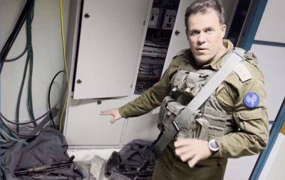 Биньямин Нетаньяху - Даниэль Хагари - ЦАХАЛ показал, что нашли в больнице Газы - korrespondent.net - Израиль - Сша - Украина - Газа - Хамас