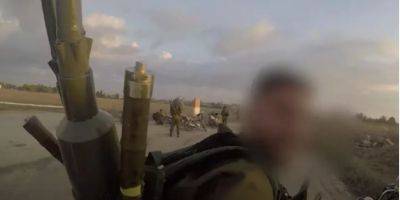 CNN показал первые минуты вторжения ХАМАС в Израиль и тоннели под Газой. Видео с нагрудной камеры боевика - nv.ua - Израиль - Украина - Хамас - Видео - Газой