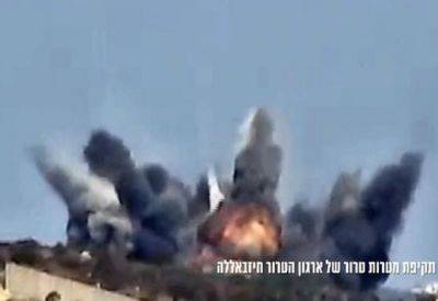 Мощнейший взрыв на юге Ливана в результате удара израильских ВВС - mignews.net - Израиль - Ливан - Шломи - территория Цахал