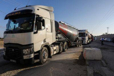 В Газу направились грузовики с топливом «во избежание эпидемии» - news.israelinfo.co.il - Израиль - Египет