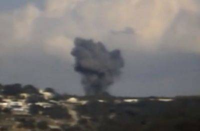 Видео: ЦАХАЛ атаковал опорные пункты Хизбалла в Ливане - nashe.orbita.co.il - Израиль - Ливан - Видео