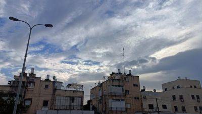 Погода в Израиле на понедельник - 9tv.co.il - Израиль - Тель-Авив - Иерусалим