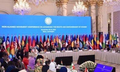 Ильхам Алиев - Принята итоговая декларация международной конференции в Баку - trend.az - Азербайджан - Узбекистан - Уганда - Президент
