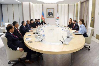 Ровшан Наджаф - Президент SOCAR встретился с пакистанской делегацией (ФОТО) - trend.az - Азербайджан - Пакистан - Президент