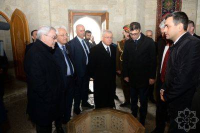 Джамал Рашид - Президент Ирака ознакомился с Ичеришехер (ФОТО) - trend.az - Ирак - Азербайджан - Президент