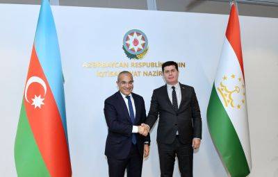Микаил Джаббаров - Азербайджан и Таджикистан обсудили расширение торгово-экономических связей - trend.az - Азербайджан - Таджикистан