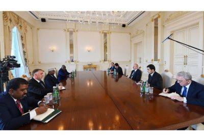 Ильхам Алиев - Президент Ильхам Алиев - Президент Ильхам Алиев принял генерального секретаря Организации исламского сотрудничества - trend.az - Азербайджан - Президент