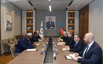 Джейхун Байрамов - Джейхун Байрамов обсудил с генсеком ОИС подготовку к саммиту организации - trend.az - Азербайджан