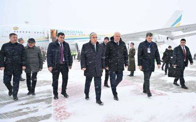 Касым-Жомарт Токаев - Токаев прибыл с визитом в Беларусь - trend.az - Россия - Армения - Белоруссия - Таджикистан - Казахстан - Минск - Киргизия - Президент