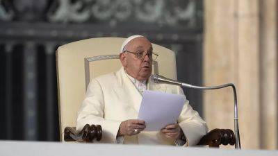 Франциск - святой Петр - Папа римский призвал молиться за страдающих от войны - ru.euronews.com - Израиль - Палестина - Иерусалим - Украина