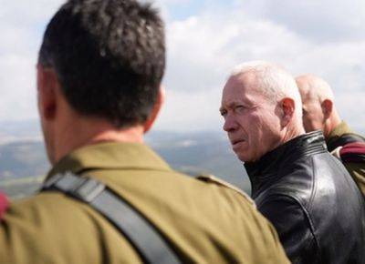 Министр обороны Израиля оценил примерную продолжительность войны с ХАМАС - nashe.orbita.co.il - Израиль