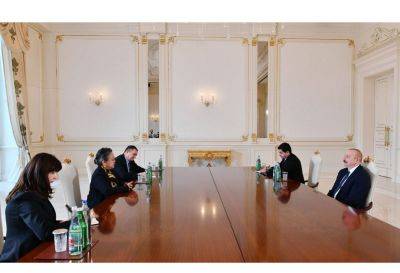 Ильхам Алиев - Президент Ильхам Алиев - Президент Ильхам Алиев принял исполнительного секретаря Экономической и социальной комиссии ООН для Азии и Тихого океана (ВИДЕО) - trend.az - Азербайджан - Президент