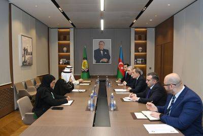 Джейхун Байрамов - Джейхун Байрамов обсудил региональные вопросы с генсеком Совета сотрудничества стран Персидского залива - trend.az - Азербайджан