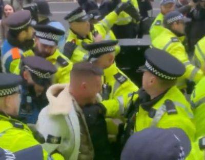 В Лондоне 20 полицейских арестовали аж одного белого демонстранта - mignews.net - Лондон - Англия - London