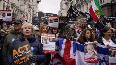 Марши за мир и против антисемитизма прошли в Европе - ru.euronews.com - Израиль - Лондон - Англия - Испания - Мадрид