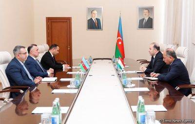Теймур Мусаев - В министерстве здравоохранения Азербайджана состоялась встреча с послом Таджикистана (ФОТО) - trend.az - Азербайджан - Таджикистан - Президент