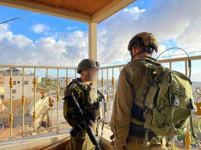 Пока пушки молчат в Газе: ЦАХАЛ продолжает зачищать Иудею и Самарию. ВИДЕО - 9tv.co.il