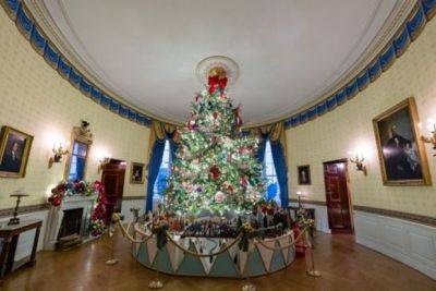 Белый дом украсили к Рождеству - mignews.net
