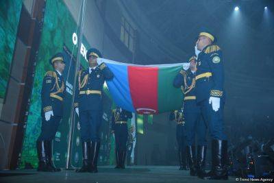 В Баку состоялось открытие 36-го чемпионата мира по борьбе среди военнослужащих (ФОТО) - trend.az - Азербайджан