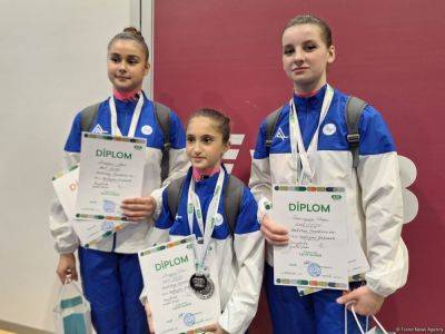 Участие в турнирах очень сильно мотивирует – юные азербайджанские гимнастки - trend.az - Азербайджан