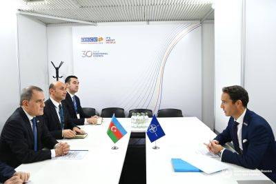 Джейхун Байрамов - Обсуждено ведение регулярного политического диалога между Азербайджаном и НАТО (ФОТО) - trend.az - Армения - Азербайджан
