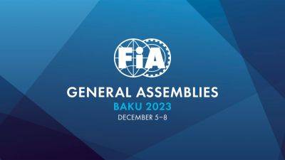 Гейдар Алиев - В Баку впервые пройдет ежегодное мероприятие FIA (ВИДЕО) - trend.az - Азербайджан - Баку - Баку
