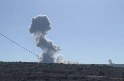 ЦАХАЛ бомбит позиции Хизбаллы в Ливане: видео - mignews.net - Израиль - Ливан - Видео