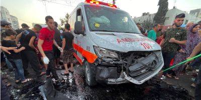 ЦАХАЛ нанес удар по скорой помощи, которую использовал ХАМАС, перед входом в больницу - nv.ua - Израиль - Палестина - Украина - Хамас